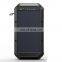30000mAh Waterproof Solar Power Bank mobile phone charger with LED Light SOS Light