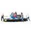 Motorcycle Theme Inflatable Interactive Pull Riding Games For Adults