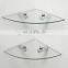 sell 3-19mm glass shower corner shelf high quality shelf glass