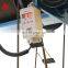 CE certification electric wire rope 2t hoist with taper rotor motor