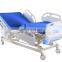 Three Function Height Adjustable Hospital Equipment Beds Manual Medical Patient Bed 3 Crank For Clinic