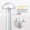 Aluminium dimmable led lights led recharge round head modern table lamp