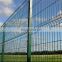 H 1.2 m * W 3 m 3D curved wire mesh fence panel with round post for security barrier