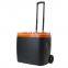 GiNT 28L Good Quality Portable Thermos Travel Cooler Boxes Wheeled PU Foam Cooler Box