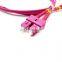 Support customization service 3meter MM50/125 OM4 SC-sc  2.0mm flat Duplex dx fiber optic patchcord/jumper/assembly