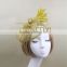 Handmade Design Sinamay Fabric Feather Wedding Party Fascinator With Alice Band