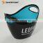 Plastic boat shape ice buckets for beer
