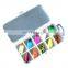 10pcs/Set Free Sample Metal Trout Spoon Fishing Lure Set Trout Bass Spoons Small Hard Sequins Spinner Spoon