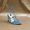 women handmade high heel jewelry sandals shoes ladies fancy stones bridal party footwear shoes also available in different color