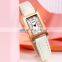Skmei 1783 Fashion Square Leather Watch Lady Bracelet Watch Women Waterproof