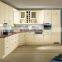 Pleasant cream color L shape kitchen cabinets price