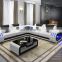 Modern design Italian Living Room Genuine Leather Sofa Set