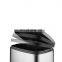 Top selling 5L 30L 50L stainless steel trash can soft closed strong foot pedal waste bin special design cover pedal bin