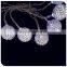 10LED lights christmas battery operated with diamond ball decorations