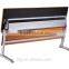 Sectional folding steel conference table with wheels HD-02B-L
