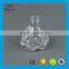 High Quality Mini 24ml Yurt Shaped Clear Glass Aroma Diffuser Bottle