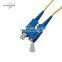 single mode fiber optic cable sc types fibre patch leads G652D/G657A for optical fiber system