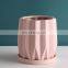 Wholesale Decor Accessories Planters Indoor Planter Flowerpot Home Garden Plant Pot De Fleurs Ceramic Paper Flower Pots