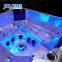 JOYEE Waterfall Bubble Jet New Design 5 Person Massage Whirlpool Spa Hot Tub