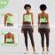Fixed Pads Soft Backless Sports Bra Women Sling Straps Fitness Tik Tok Yoga Tops