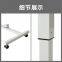 Pneumatic Office Laptop Desk Rolling Adjustable Table Computer Mobile Stand