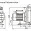 Pkies PC Series Electric High Pressure DC Swimming Pool Circulation Pump