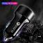 High quality 6A 36W fast car charger adjustable high speed multifunctional smart car charger with digital display