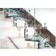 N117 Wholesale China Cheap Glass Stairs Price, Safety Custom Cantilever Glass Staircase, High Quality Straight Glass Stairs