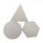100% Cotton 280gsm blank triangle shape Stretched Canvas