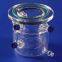 Custom Quartz Glass Reactor With Side Tubes High Temperature Resistance Flange Tube Reactor