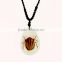 2016 novel gifts resin necklace with real insect