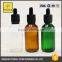 matte black ejuice bottles 100ml 60ml glass bottles with childproof evident cap round amber clear green e liquid bottle