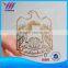 Super thin Nickel Electroforming metal logo sticker