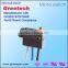 Waterproof micro switch limit switch with lever and right side balck grey wire leads microswitch