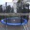 12FT kids outdoor big bungee trampoline with enclosures and Spring Cover