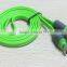 For Huawei USB 3.1 Data Charge Type C Cable Flat Color Noodle Cord