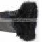 ladies genuine sheepskin new fashion dress leather gloves with fur