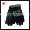 2016 Hot Selling Womens Warm Suede Gloves With Knitted Wrist