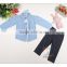 Casual and plain autumn baby clothes for 2-8T wholesale children's doutique clothing (Ulik-A0311)