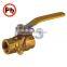 low lead 600WOG brass ball valve