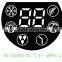 7 segment 2 digital white color LED Display OEM