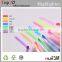 Double-end 7 color choices thick multi color marker pen