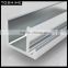 6063 T5 Clear Anodized Door Aluminum Profile Extrusion