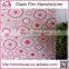 Decorative no-adhesive printing stained plastic pvc window film