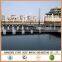 Hot dipped galvanized steel frame floating dock