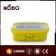 colorful stainless steel bento lunch box with PP lid