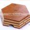 bamboo handicrafts Creative hexagonal,Candy bowl,Cool Fruit bowl