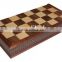 Handmade Folding Board Wooden Chess Set Storage Box