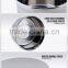 round shape stainless steel stackable food container to keep food fresh