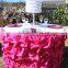 Wedding Tablecloth, Handmade Table Cloth,satin Ruffled Tablecloth